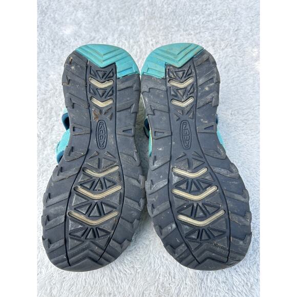Keen Sandals Girls 1 Navy Aqua - Picture 4 of 7